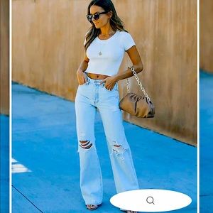 90’s high waisted flare jeans